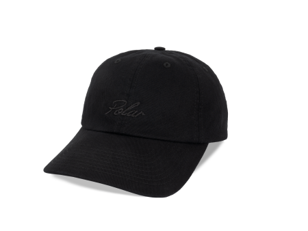 Polar Skate Co. - Sai Cap Hat Varsity Logo - Black Online Hot Sale