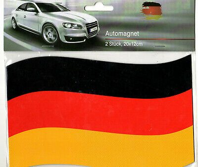 Automagnet Deutschland 2 Stück 20x12   Imán para auto Supply