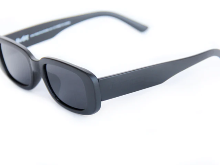 Happy Hour Shades - Oxford Sunglasses - Matte Black Sale