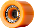 Sector 9 - Race Formula Longboard Wheels - Orange - 74mm 82a Online now