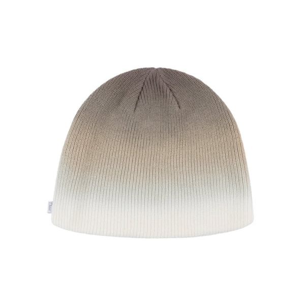 Dime - Gray Gradient Skully Beanie - Grey White For Discount