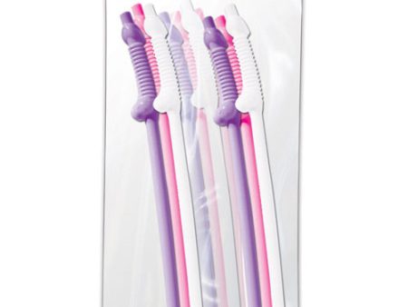 Bachelorette Party Pecker Sipping Straws - Assorted Colors Pack of 10 Discount