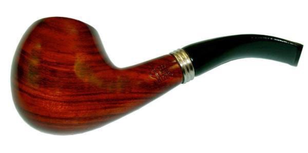 5.5  Shire Pipes Bent Apple Rosewood Tobacco Pipe on Sale