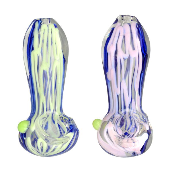 Worked Slime Swirl Hand Pipe Discount