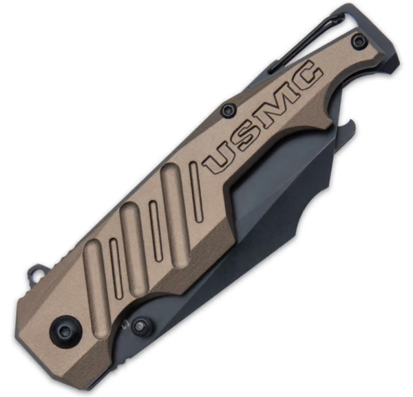 USMC Brewski Pocket Knife With Bottle Opener For Cheap