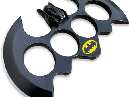 Bat Metal Knuckles, Black Throwing Knife Self Defense Online now