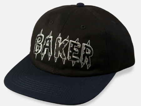 Baker Skateboards - Spike Snapback - Black Navy For Cheap