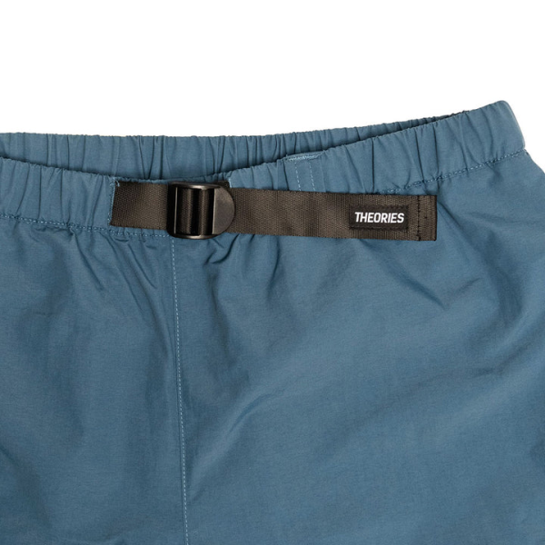 Theories - Nylon Hiking Shorts - Steel Blue For Cheap