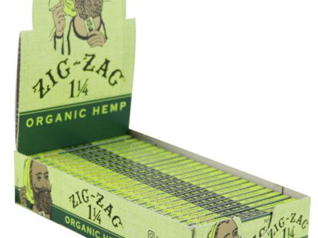 Zig Zag Organic Hemp Rolling Papers - 1.25  Online