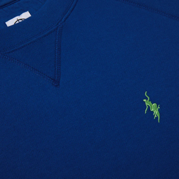 Polar Skate Co - No Comply Default Crewneck - Egyptian Blue on Sale