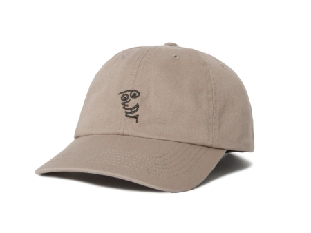 Polar Skate Co. - Polar Face Logo Cap - Sand on Sale