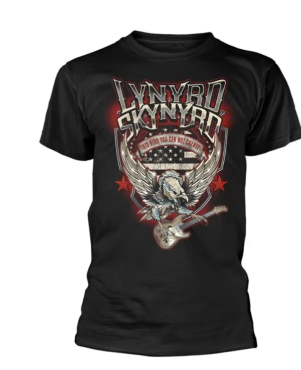 Lynyrd Skynyrd Bird w Guitar T-Shirt Cheap