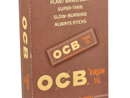 OCB Virgin Unbleached Papers - Multiple Sizes For Cheap