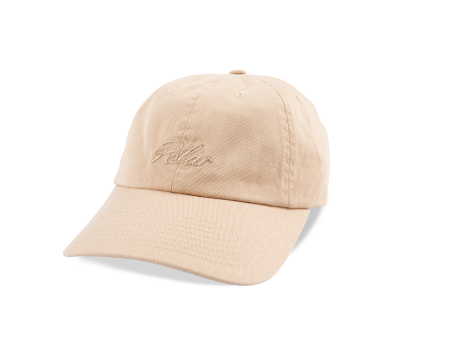 Polar Skate Co. - Sai Cap Hat Varsity Logo - Ecru Online Sale