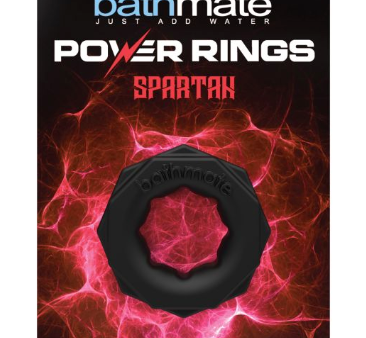 Bathmate Spartan Cock Ring - Black Fashion