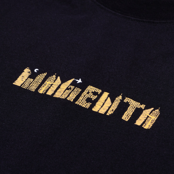 Magenta Skateboards - Downtown T-Shirt - Black Hot on Sale