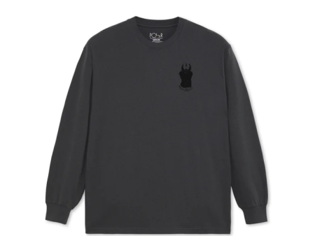 Polar Skate Co - Little Devils Long Sleeve T-Shirt - Graphite Sale