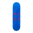 WKND - Team Royal   Red Logo Dipped Deck - 9  on Sale