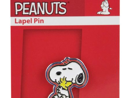 Lapel Pin - Snoopy & Woodstock   1.25  Cheap