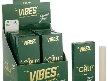 Vibes The Cali Pre-Rolls | 3pk | Organic Hemp Online