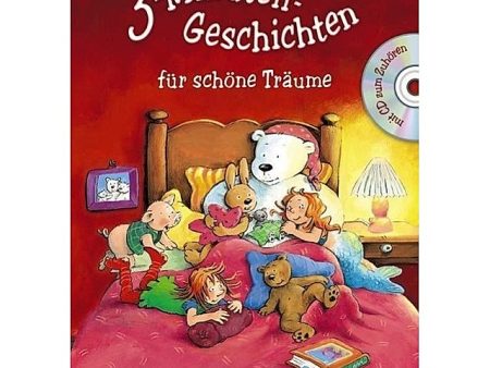 3-Minuten-Geschichten für schöne Träume mit CD, 3 - 6 Jahre Hot on Sale