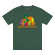 Traffic Skateboards -  All Natural T-shirt - Forest Green For Discount