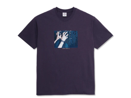 Polar Skate Co - Caged Hands T-Shirt - Violet Online now