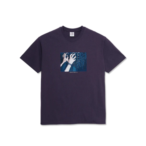 Polar Skate Co - Caged Hands T-Shirt - Violet Online now