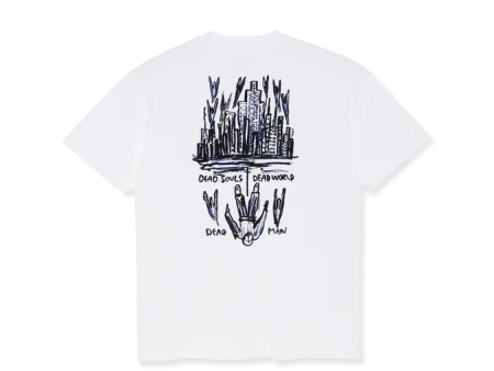 Polar Skate Co - Dead World T-Shirt - White on Sale