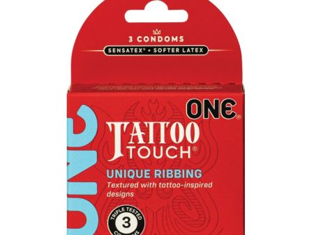 One Tattoo Touch Condoms - Pack of 3 For Sale