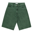 Yardsale  - Phantasy Denim Shorts - Forest Green Online Hot Sale