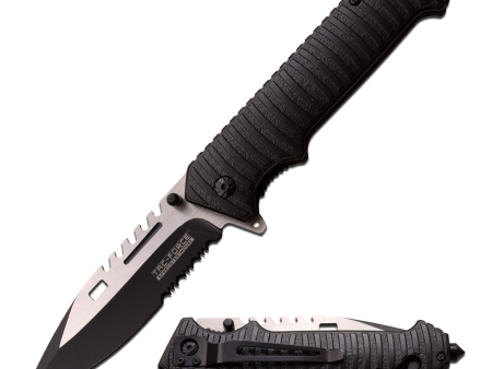 Tac Force Serrated Spring Assisted Knife 5  on Sale