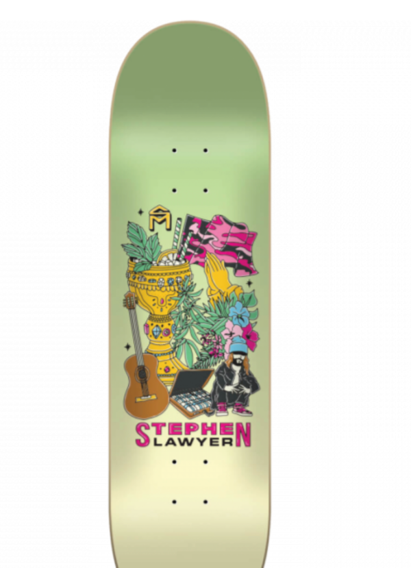 Sk8 Mafia Skateboards - Stephen Lawyer Deck - 8.3  Online Sale