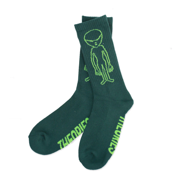 Theories Classifications Sock - Green Fashion