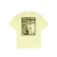 Polar Skate Co - Gorilla King T-Shirt - Pale Yellow For Sale