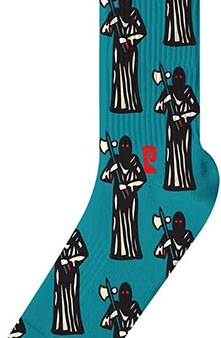 Psockadelic - Be Here Now Grim Reaper Socks Online Hot Sale