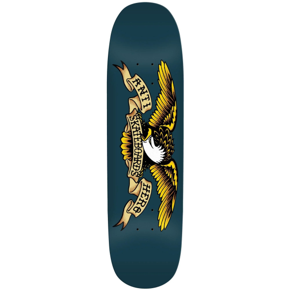 Anti-Hero Skateboards - Blue Meanie Shaped Eagle Deck - 8.75  For Discount