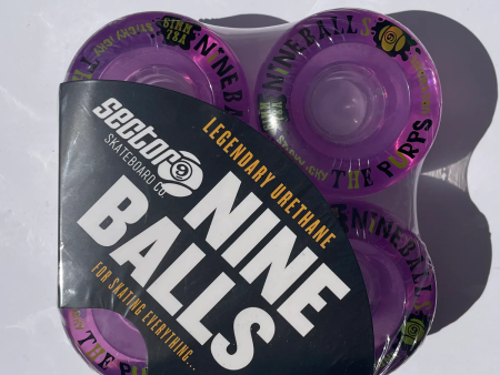 Sector 9 Wheels -  NineBall 78A - 61MM - Purple Cheap