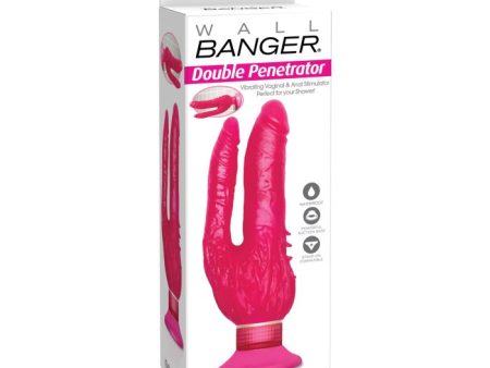 Wall Bangers Double Penetrator Waterproof - Pink For Discount