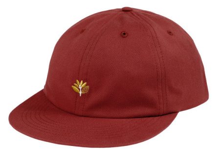 Magenta Skateboards - Plant 6 Panel Hat - Red Online Sale