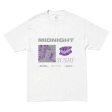 Evisen Skateboards - Midnight Sushi T-Shirt - White For Sale