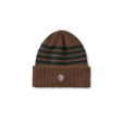 Polar Skate Co. - Stripe Merino Beanie - Brass   Dark Green Sale