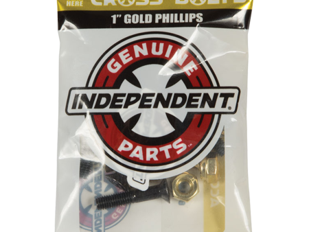 Independent Cross Bolts 7 8  Phillips Blk Gold For Discount