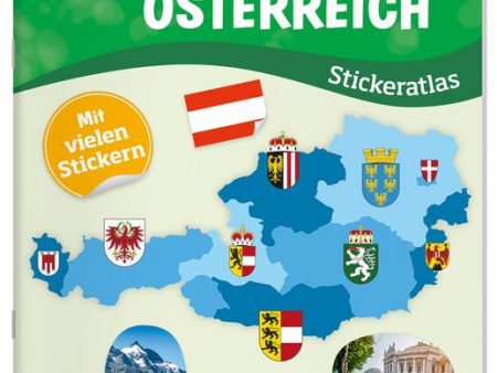 WAS IST WAS Stickeratlas Bundesländer Österreich 8+ Fashion