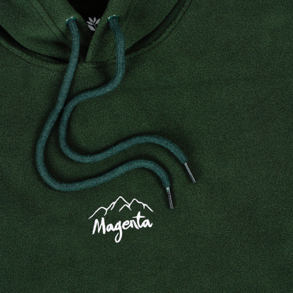 Magenta Skateboards - Mountain Fleece Hoodie - Green Supply