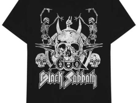 Black Sabbath Dancing Skeletons T-Shirt Online