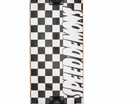 Speed Demon Skateboards|Checkers Complete|8.0  Discount