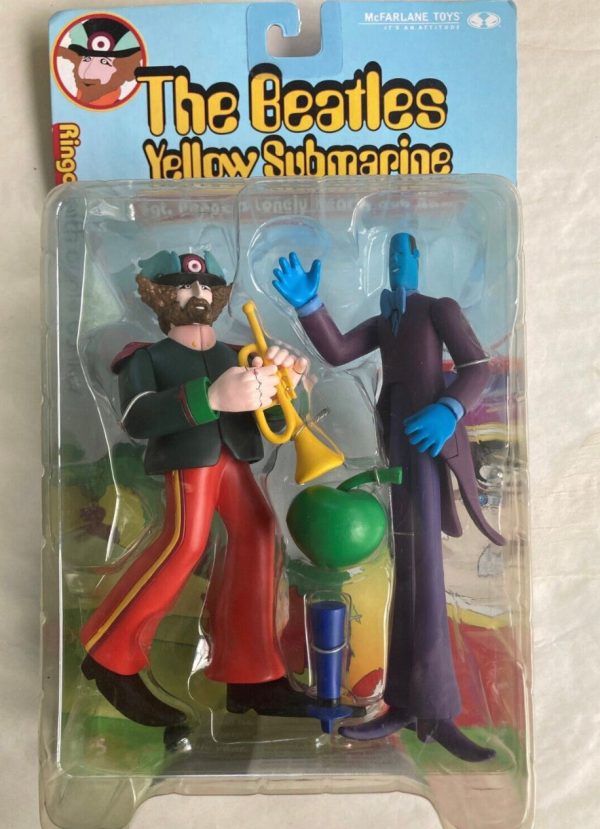 The Beatles Yellow Submarine Figurine Ringo With Apple Bonker 2000 McFarlane Toy For Cheap