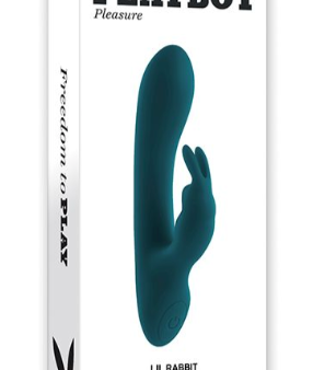 Playboy Pleasure Lil Rabbit Vibrator - Deep Teal For Cheap