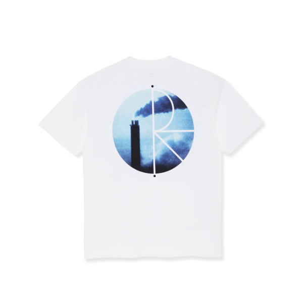 Polar Skate Co - Skorsten Fill Logo T-Shirt - White Discount